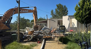 Ömerli Havzası’ndaki 83 Kaçak Yapı Kaldırıldı