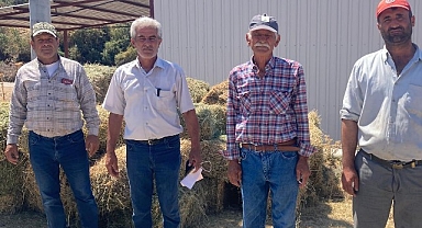 Salihli Belediyesi’nden Yangın Mağduru Vatandaşlara Yonca ve Kaba Yem Desteği