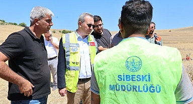 Sivas Danişment Gazi Mahallesi’nde yapılması planlan terfi istasyonundaki şebeke hattına kimliği belirsiz kişi veya kişiler tarafından zarar verildi