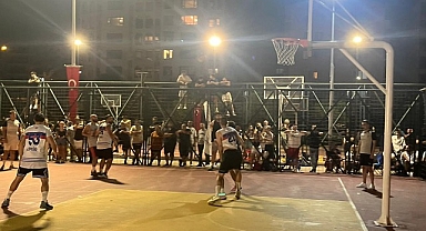 Sokak basketbolu heyecanı Göztepe'de devam etti