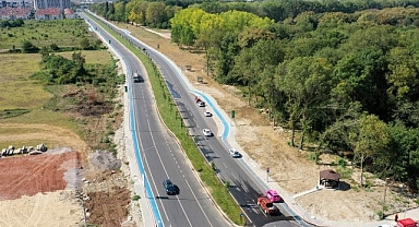 Stat bağlantı yolunda çevre düzenlemesi