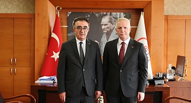 Vali Gül’den Başkan Mutlu’ya ziyaret