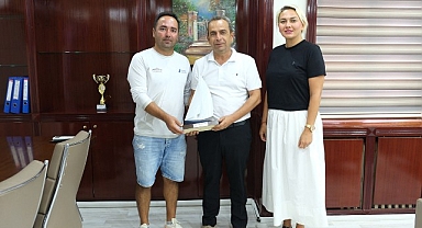 Yat Yelken Kulübü’nden Başkan Yardımcısı Baytekin’e ziyaret 