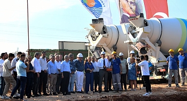 Yenişehir Belediyesi 320 öğrenci kapasiteli ilkokulun temelini attı