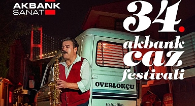 34. Akbank Caz Festivali'nin Tanıtım Filmleri Şehri Caz Etkisine Aldı
