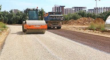 Aksu Altıntaş'ta 35 kilometre yeni yol açıldı