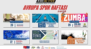 Avrupa Spor Haftası Etkinliklerle Kutlanacak