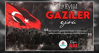 Başkan Arı’dan Gaziler Günü mesajı