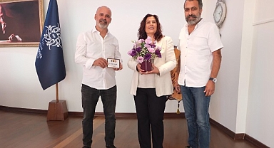 Başkan Çerçioğlu'na Fenerbahçelilerden ziyaret