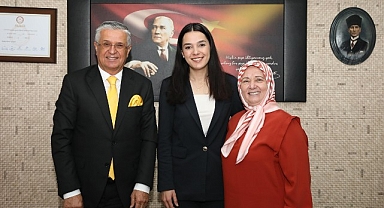 Başkan Topaloğlu’ndan Başkan Gümüş’e ziyaret