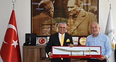 Başkan Topaloğlu’ndan Başkan Kılıç’a ziyaret