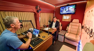 Başkan Tugay, Kafa Radyo’ya konuk oldu “İzmir Büyükşehir Belediyesi’nin vergi ve SGK borcu yok”