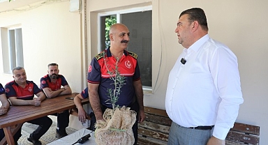 Başkan Yetişkin’den İtfaiye Haftası’nda anlamlı ziyaret