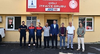 Başkan Yıldız’dan Çiğli İtfaiyesine Anlamlı Ziyaret