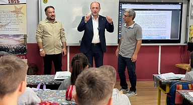 Başkan Yıldız’dan okullara ziyaret.