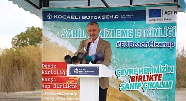 Büyükakın; İzmit Körfezimizi temizliyor, ekosistemi onarıyoruz