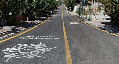 Büyükşehir Belediyesi’nden Buharkent’te yol hamlesi.