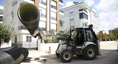 Büyükşehir'den Gebizli'de altyapı çalışması