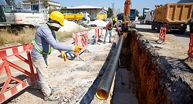 Büyükşehir'in büyük yatırımında çalışmalar sürüyor