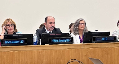 Dünya Belediyeler Birliği Başkanı Altay Birleşmiş Milletler’de Konuştu