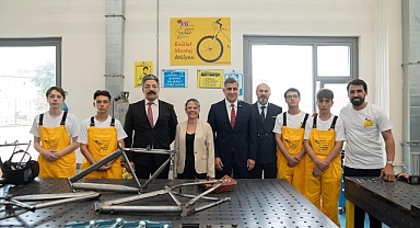 ETi Sarı Bisiklet, Meslek Liselerinde Bisiklet Üretimi Eğitimlerini Başlatıyor! 