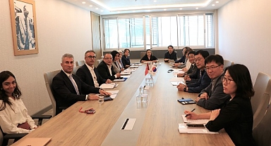 Güney Kore heyetinden Büyükşehir Belediyesi'ne ziyaret