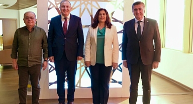 İYİ Parti Aydın Milletvekili Ömer Karakaş ve İl Başkanı Ahmet Ertürk’ten Başkan Çerçioğlu'na ziyaret