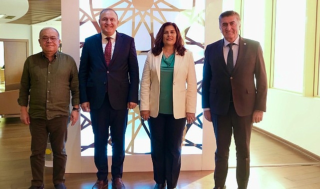 İYİ Parti Aydın Milletvekili Ömer Karakaş ve İl Başkanı Ahmet Ertürk’ten Başkan Çerçioğlu'na ziyaret