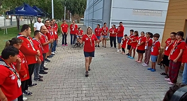 İzcilerin kamp mesaisi