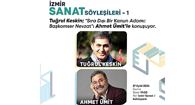 İzmir Sanat Söyleşileri’nin ilk konuğu Ahmet Ümit olacak