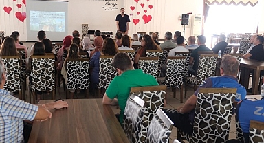 Kemer Belediye personeline afet eğitimi