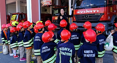 Konya Büyükşehir Bu Yıl 32 Bin Öğrenciye Yangın ve Afet Bilinci Eğitimi Verecek