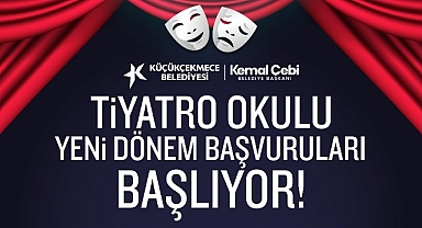 Küçükçekmece Belediyesi Tiyatro Okulu yeni dönem başvuruları başlıyor