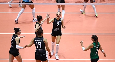 Nilüfer Belediyespor Eker, Kupa Voley'e galibiyetle başladı
