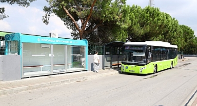 Otogar aktarma durakları yenilendi