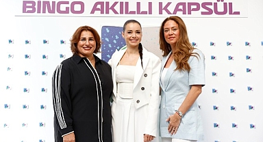 Özgü Namal “Akıl var, Teknoloji var!” diyerek ‘’Bingo Akıllı Kapsül”ü tanıttı!