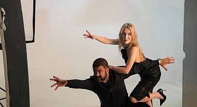 Paranoya filminin afiş çekiminde eğlenceli anlar yaşandı.
