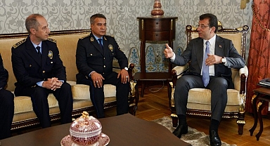 TBB ve İBB Başkanı Ekrem İmamoğlu, 198. kuruluş yıldönümü ve 1-7 Eylül ‘Zabıta Haftası’ kapsamında, teşkilat mensuplarını ağırladı