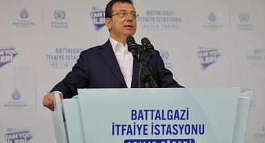 TBB ve İBB Başkanı Ekrem İmamoğlu, Sultanbeyli ve çevre ilçelere hizmet verecek Battalgazi Mahallesi İtfaiye İstasyonu’nu hizmete açtı