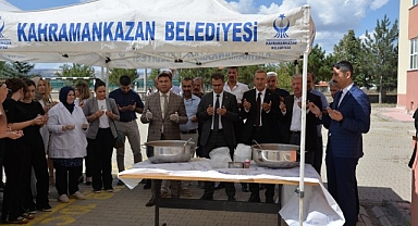 Yeni eğitim yılı, ''Aşure Etkinliği'' ile başladı.