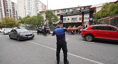Zabıta ekipleri öğrenciler için görev başında