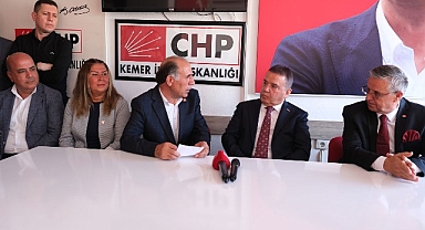 Antalya Büyükşehir Belediye Başkanı Muhittin Böcek Kemer’de