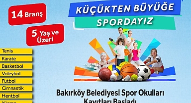 Bakırköy Belediyesi'nin Kış Spor Okulları Kayıtları Devam Ediyor