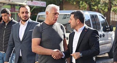 Başkan Arı 350 Evler Mahallesi'nde