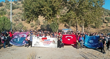 Başkan Çerçioglu, Aydınlıları Cumhuriyet'in 101. Yılında Trekking Etkinliğinde Buluşturdu