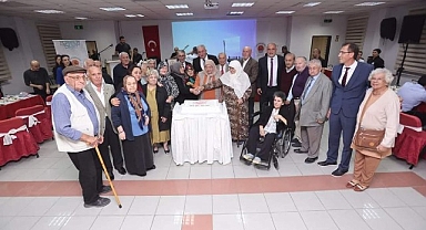 Başkan İbrahim Sandıkçı'ya Büyüklerden Dua