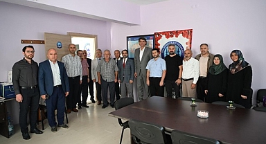 Başkan Kocaman'dan İlçe Müftüsüne Ziyaret