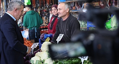 Başkan Ölmez'den Pazaryeri Ziyareti