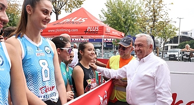 Başkan Şadi Özdemir ‘Eker I Run’ heyecanına ortak oldu
