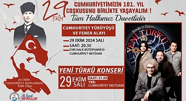 Burhaniye'de 101. Yıl Coşkusu